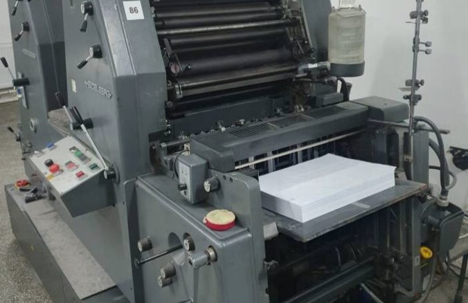 Used printing machinery